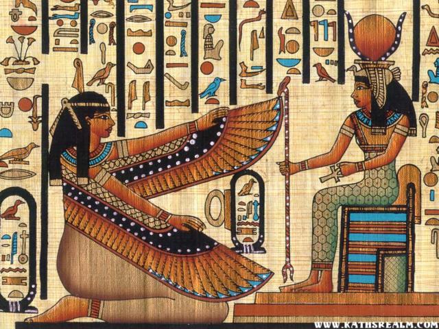 Схемы вышивки «бог древнего египта» (стр. 1) - Вышивка крестом